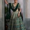 Rooma Lehenga Set – Green -Anita Dongre ad f21r72lcd green