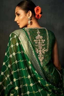 Vaishi Sharara Set - Emerald Green -Anita Dongre ad f21s36 emeraldgreen 5