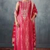 Vaishi Sharara Set - Red