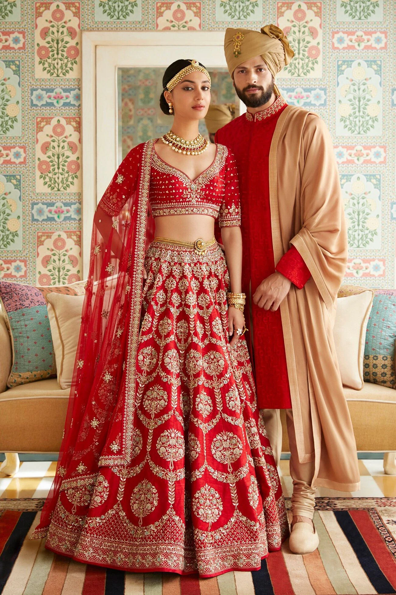 Nira Lehenga-Red 3 Nira Lehenga-Red