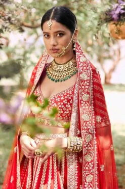 Alipriya Lehenga 8 Alipriya Lehenga -Anita Dongre ad fw20ab014lcdd1 garnet red 2