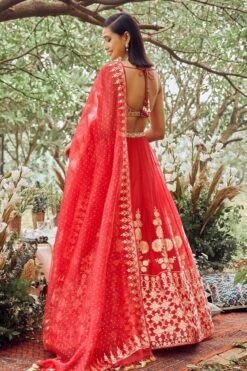 Amari Lehenga - Red -Anita Dongre ad fw20sj118 red 2