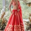 Alethi-Lehenga-Red