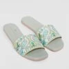 Parindey Sliders - Mint Green