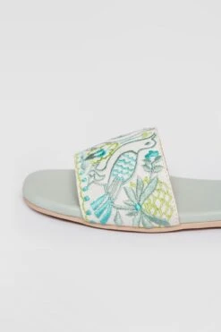 Parindey Sliders - Mint Green -Anita Dongre ad parindey mintgreen 3