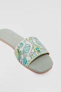 Parindey Sliders - Mint Green -Anita Dongre ad parindey mintgreen 4