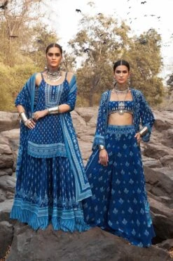 Lagoona Set -Anita Dongre ad s21pm73 indigo 03