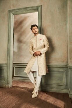 Kunsh Sherwani – Ivory -Anita Dongre ad s21sr19rsbs ivory 4