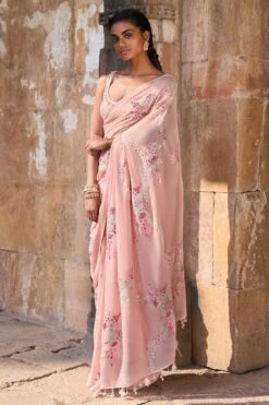 Alyssa Saree Set – Blush