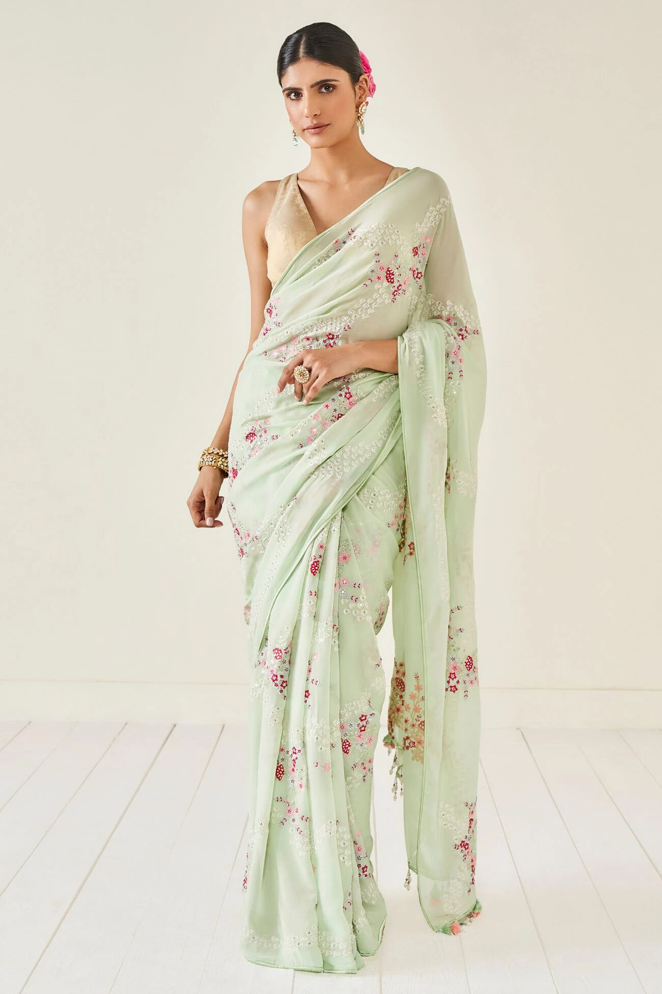 Alyssa Saree Set – Pista 3 Alyssa Saree Set – Pista