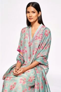 Miran Stole – Blue -Anita Dongre ad s22ma123d blue 5