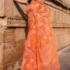 Magic Magpies Saree Set - Orange -Anita Dongre ad s22rm114 orange 1