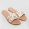 Parindey Sliders - Gold -Anita Dongre ad saaras gold 1