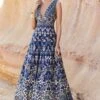 Awa Gown 2 Awa Gown -Anita Dongre ad ss19rr248 navyblue 01