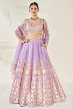 Amari Lehenga Set - Lilac
