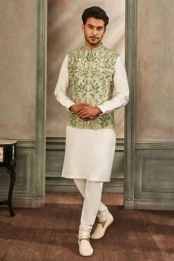 Chhay Bandi- Sage Green