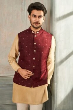 Inkit Bandi – Maroon -Anita Dongre admens f21b2rs maroon 5