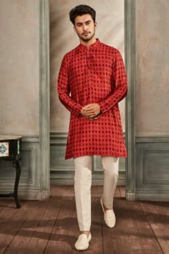 Radhak Kurta – Red