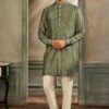Rafaz Kurta – Sage Green -Anita Dongre admens f21k8prs sage green 1