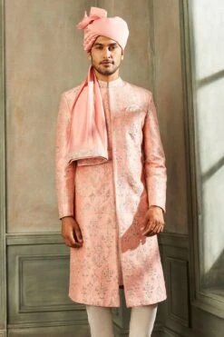 Kulish Sherwani – Pink 11 Kulish Sherwani – Pink -Anita Dongre admens f21sr19rsbs pink 4