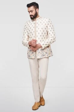 Tarun Bandhagala - Off White -Anita Dongre admens s20j2rs offwhite 3
