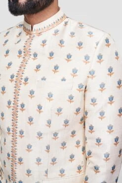 Tarun Bandhagala - Off White -Anita Dongre admens s20j2rs offwhite 4