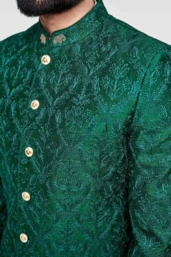 Kabir Sherwani 9 Kabir Sherwani -Anita Dongre admens s20sr10rs green 4