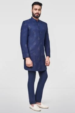 Anita Dongre -Anita Dongre admens s20sr14ms navy blue 02 2 1