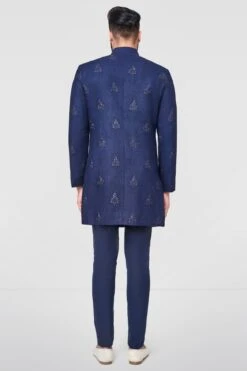 Neel Sherwani -Anita Dongre admens s20sr14ms navy blue 03 2 1