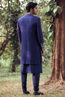 Naheem Sherwani -Anita Dongre admens s20sr9rs navyblue 03