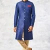 Ejaz Sherwani - Navy Blue -Anita Dongre admens s21sr12rsbs navy 01