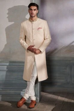 Paksha Sherwani – Ivory