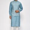 Gauransh Bandi – Blue -Anita Dongre admens s22b10lf powderblue 1