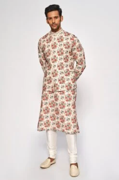 Izaan Bandi – Beige -Anita Dongre admens s22b8lf beige 4