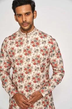 Izaan Bandi – Beige -Anita Dongre admens s22b8lf beige 5