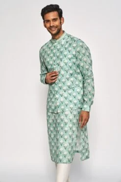 Umang Bandi – Sea Green -Anita Dongre admens s22b9lf seagreen 4