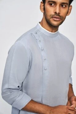 Edhas Kurta – Powder Blue -Anita Dongre admens s22k3cl power blue 5