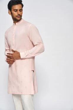 Aaditva Kurta – Pink -Anita Dongre admens s22k6lf pink 4
