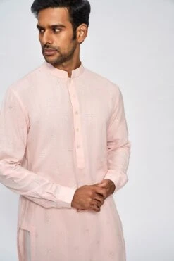Aaditva Kurta – Pink -Anita Dongre admens s22k6lf pink 5