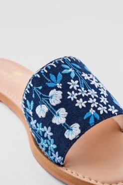 Aranyaa Sliders 12 Aranyaa Sliders -Anita Dongre aranyaa navy blue 3