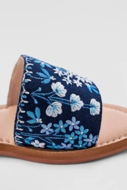 Aranyaa Sliders 11 Aranyaa Sliders -Anita Dongre aranyaa navy blue 4