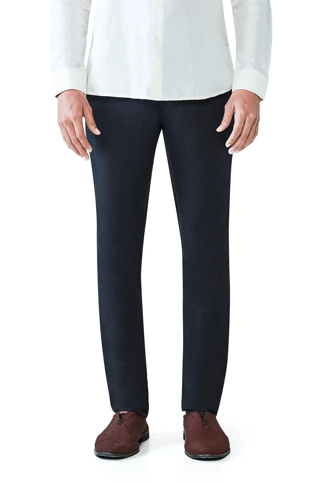 Black Linen Trousers 4 Black Linen Trousers - Image 2