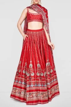 Neysa Lehenga 6 Neysa Lehenga -Anita Dongre fw19rrm251 red 2