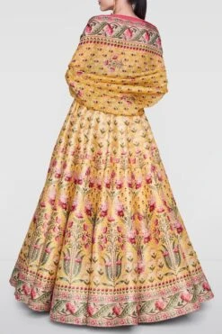 Nirvi Lehenga -Anita Dongre ss19mba208 yellow 2