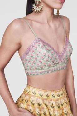 Nirvi Lehenga -Anita Dongre ss19mba208 yellow 4