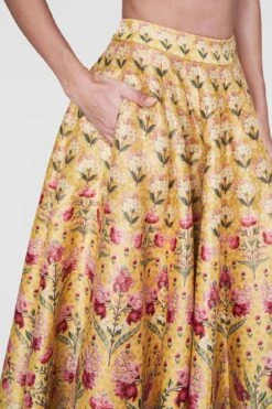 Nirvi Lehenga -Anita Dongre ss19mba208 yellow 5
