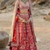Rasa Lehenga -Anita Dongre ss19rr243lcdd1 red