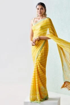 Meera Saree-Yellow