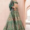 Cynara Lehenga -Anita Dongre ss20mba072 emerald green 2