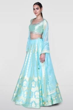 Alethi Lehenga-Powder Blue -Anita Dongre ss20rr100 seafoam 3